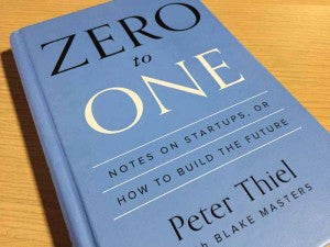 Zero to One by Peter Thiel