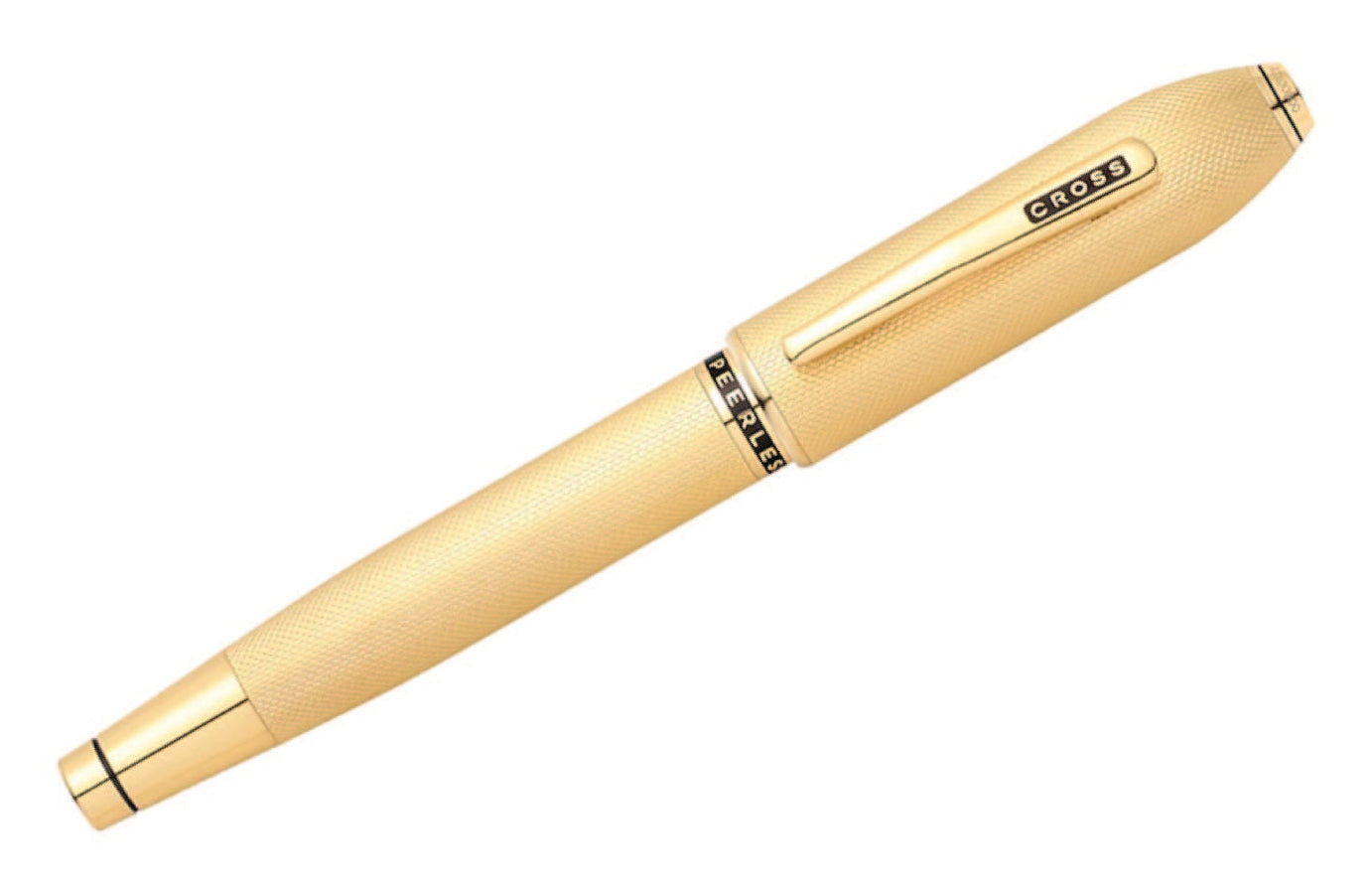 Peerless™ 23KT Heavy Gold Plate with Gold Plated Appointments and Swarovski Crystal Rollerball