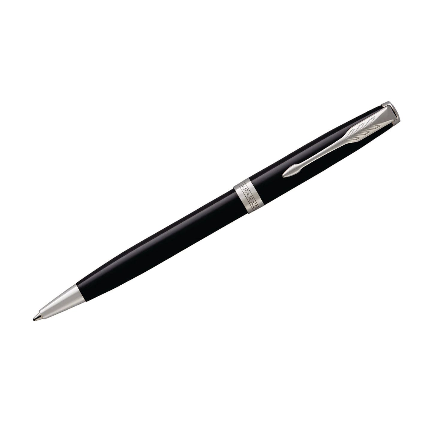 Sonnet - Black Lacquer Chrome Trim Ballpoint Pen