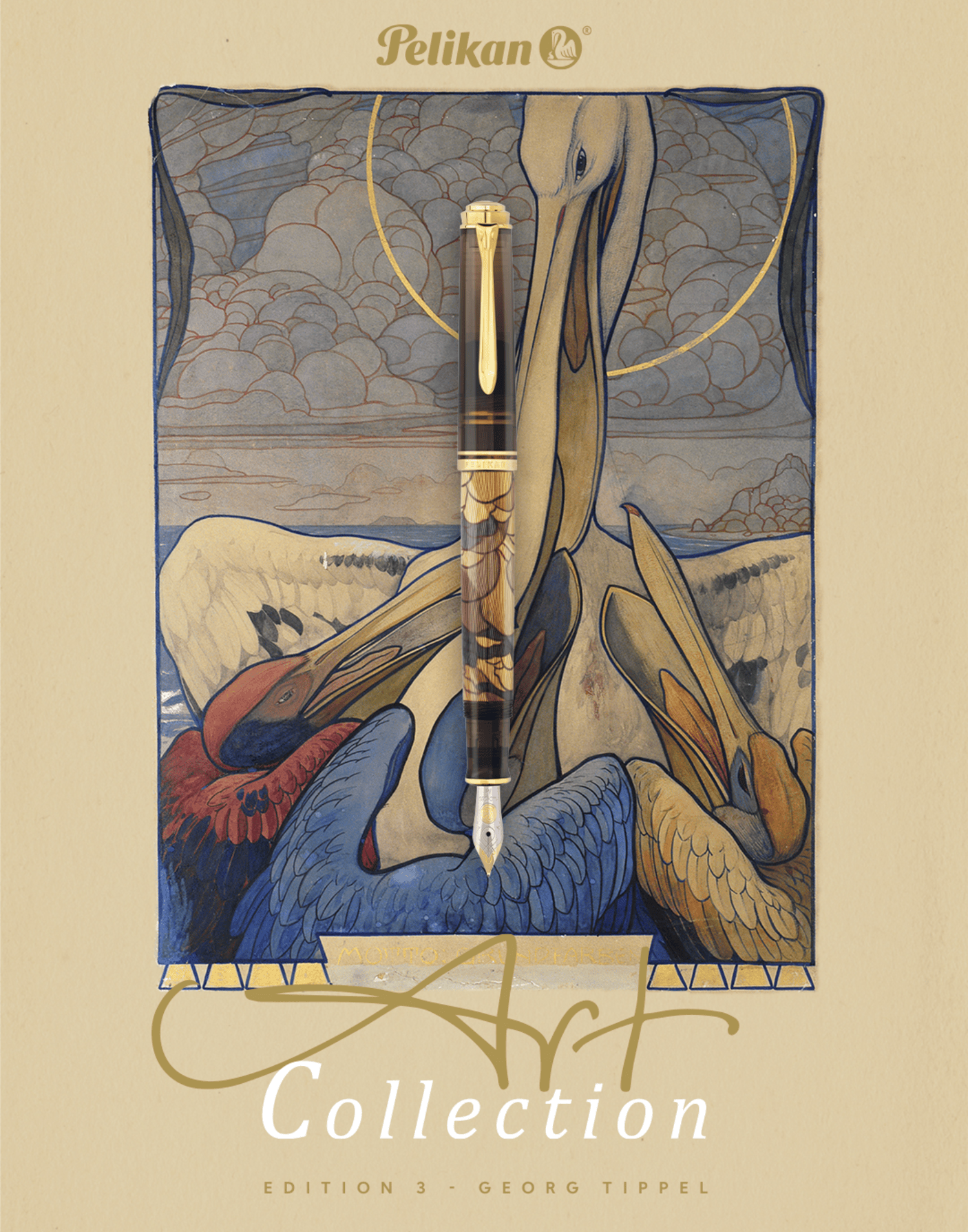 Pelikan SOUVERÄN M600 Art Collection Georg Tippel - Special Edition