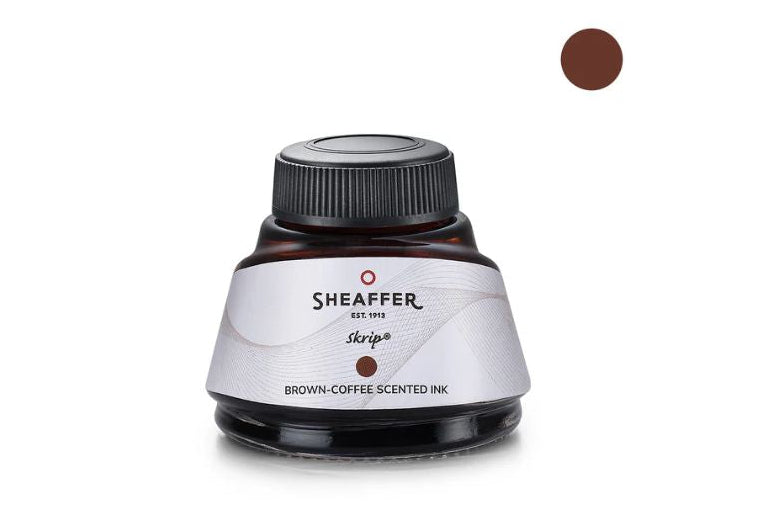 Sheaffer Skrip Coffee-Scented Ink Bottle (50 ml) - Coffee Brown