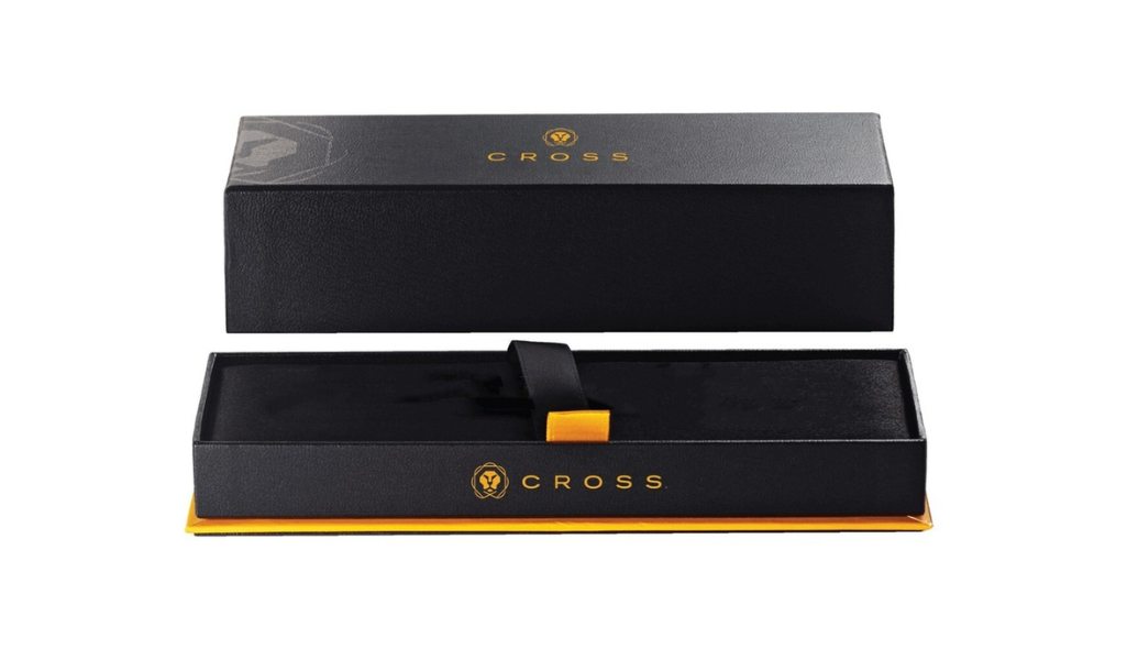 Bailey - Matte Black Gold trim Ballpoint Pen