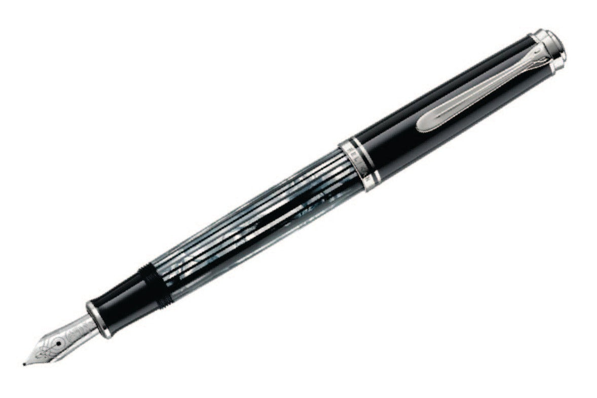 Pelikan M605 Tortoise Black - Fountain Pen