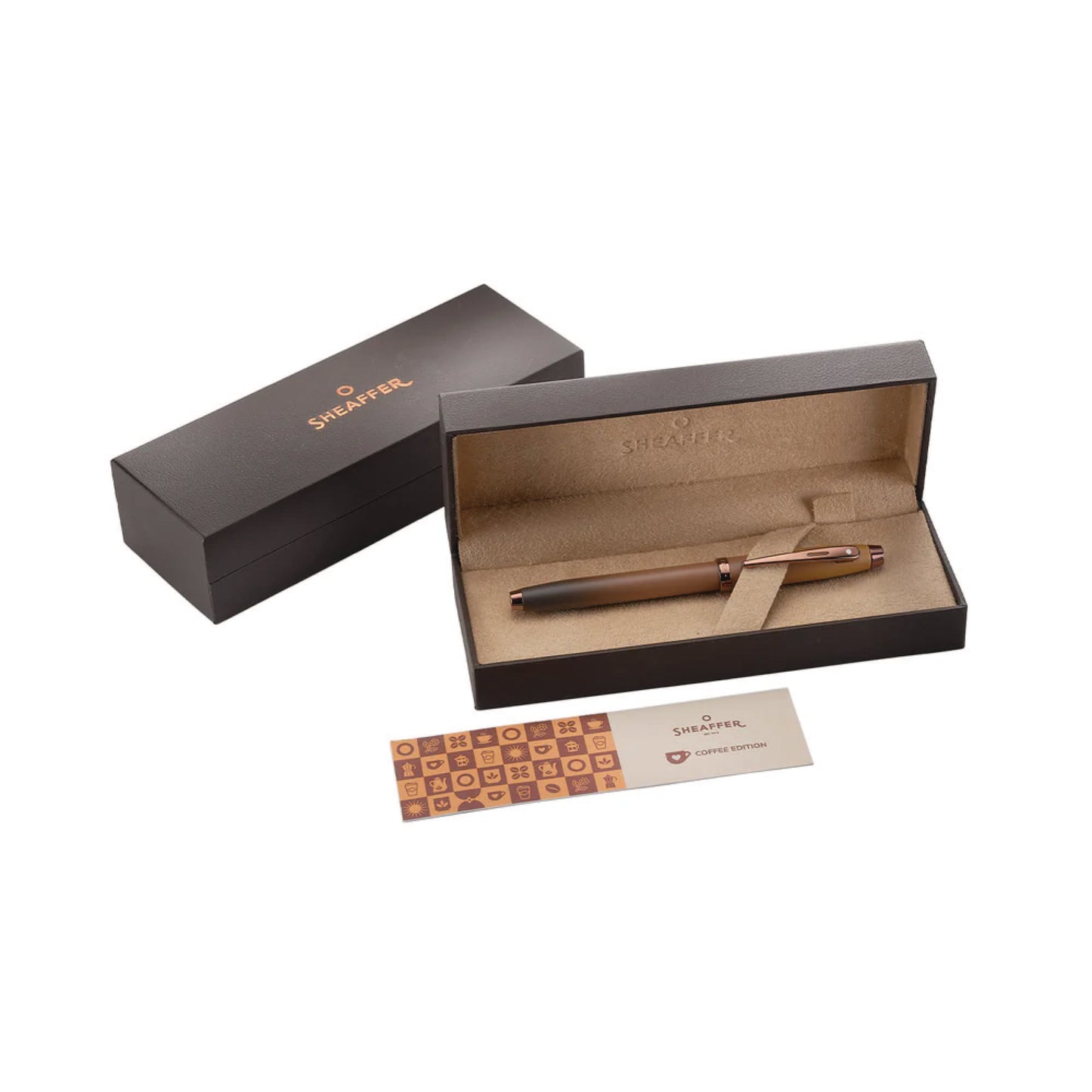 Gift Collection Sheaffer® 100 Coffee Edition Matt Brown Fountain Pen with Regal Brown PVD Trims