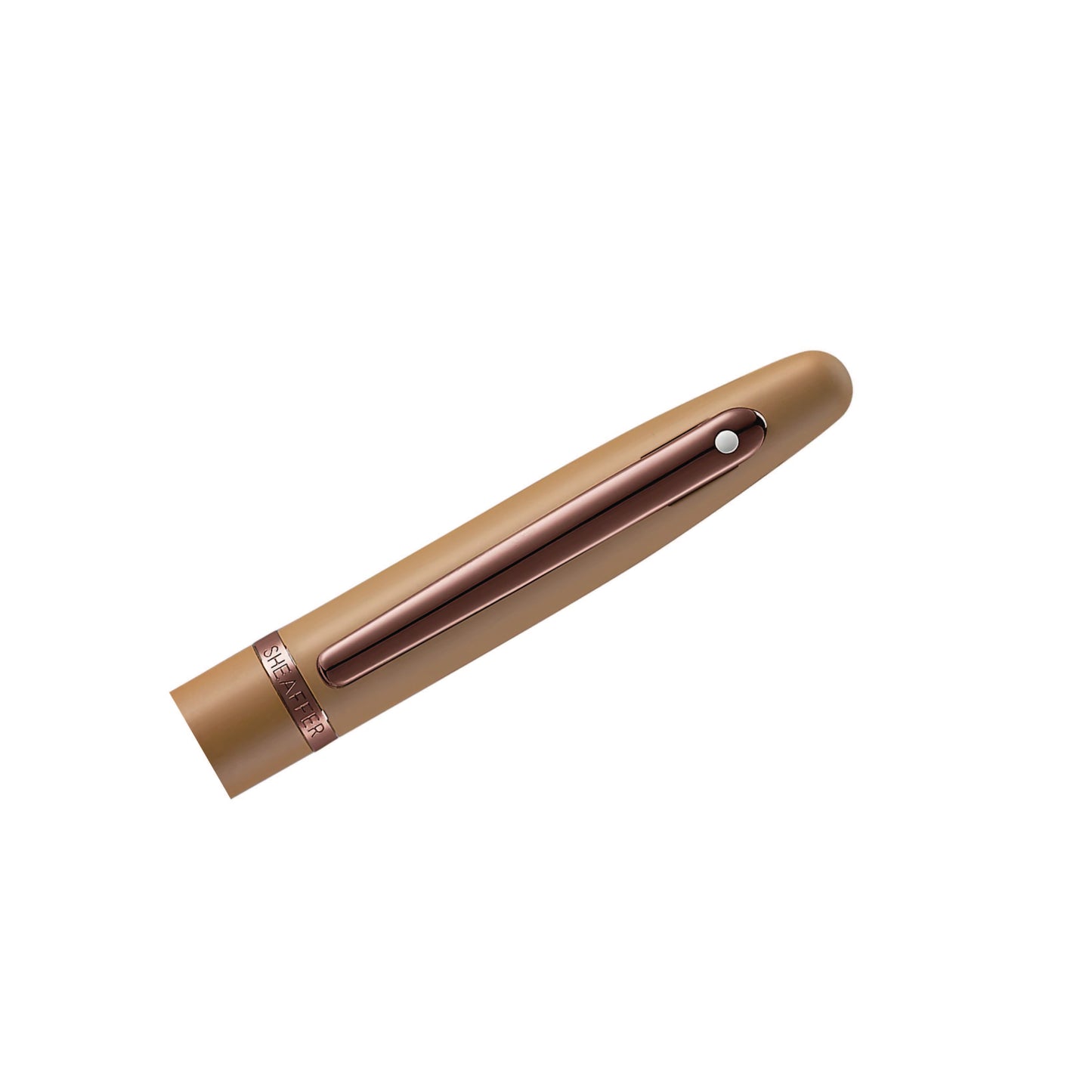 Sheaffer® VFM Coffee Edition Matt Brown Fountain Pen with Regal Brown PVD Trims