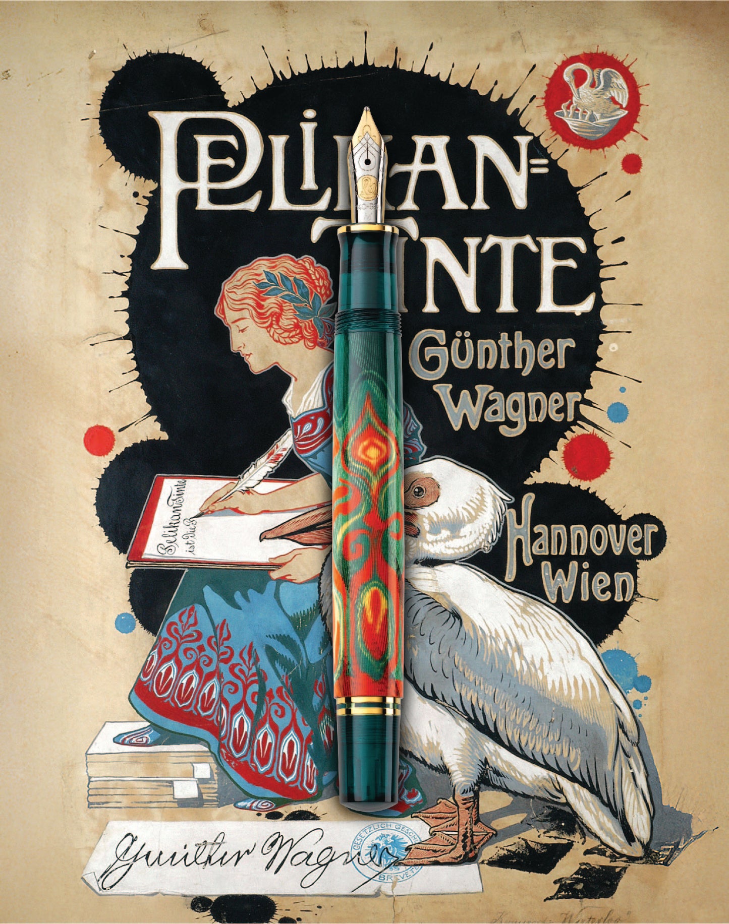 Pelikan - M600 Art Collection Rudi Rother Special Edition