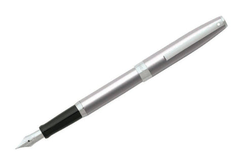 Sagaris™ - Brushed Chrome Fountain Pen