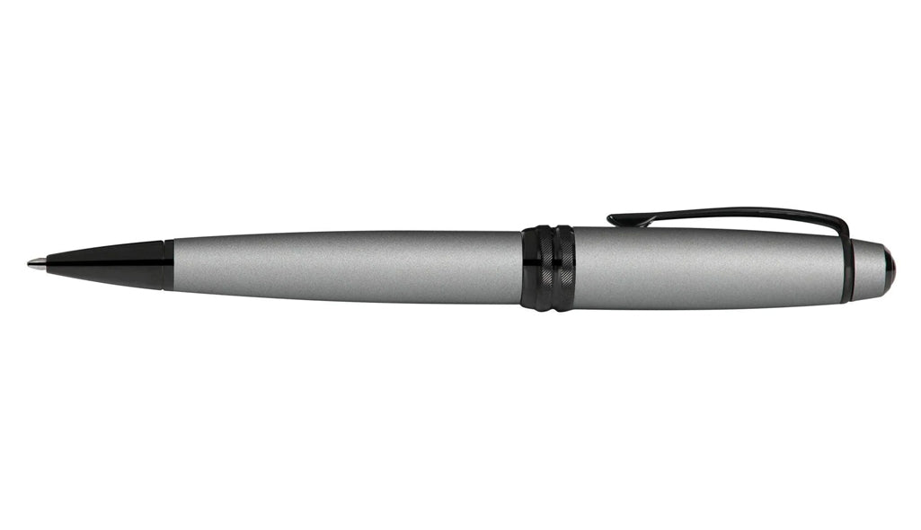 Bailey - Matte Gray Ballpoint Pen