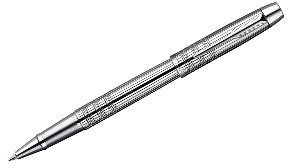IM Premium Shiny Chrome Metal Chiselled CT Rollerball – Pens Corner