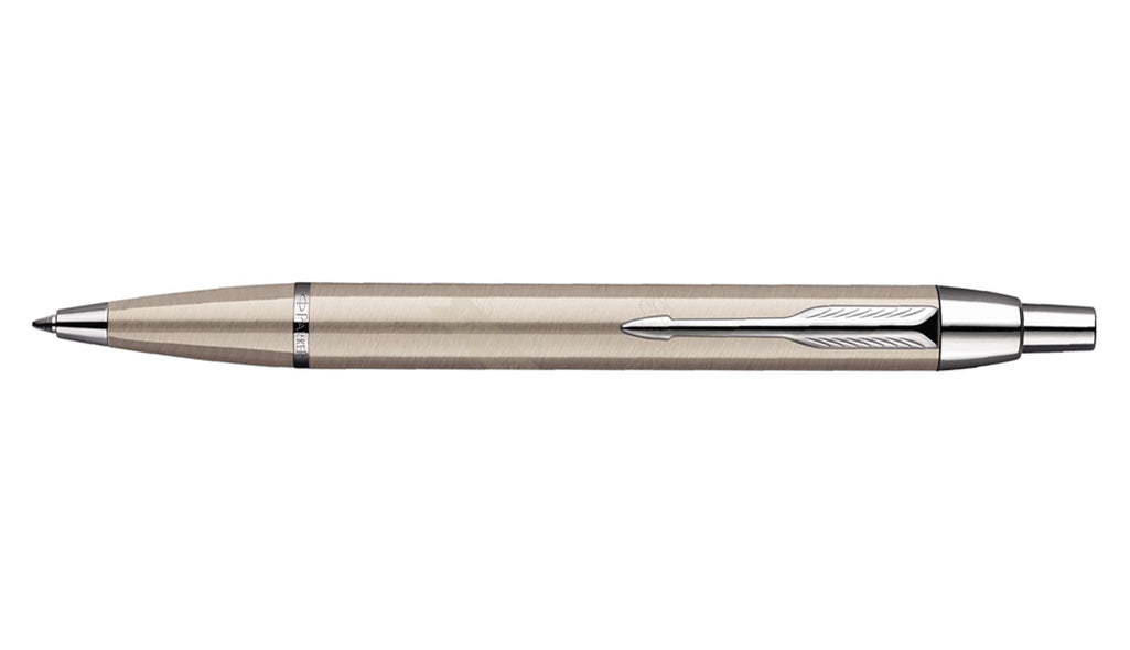 IM - Brushed Chrome Trim Ballpoint Pen