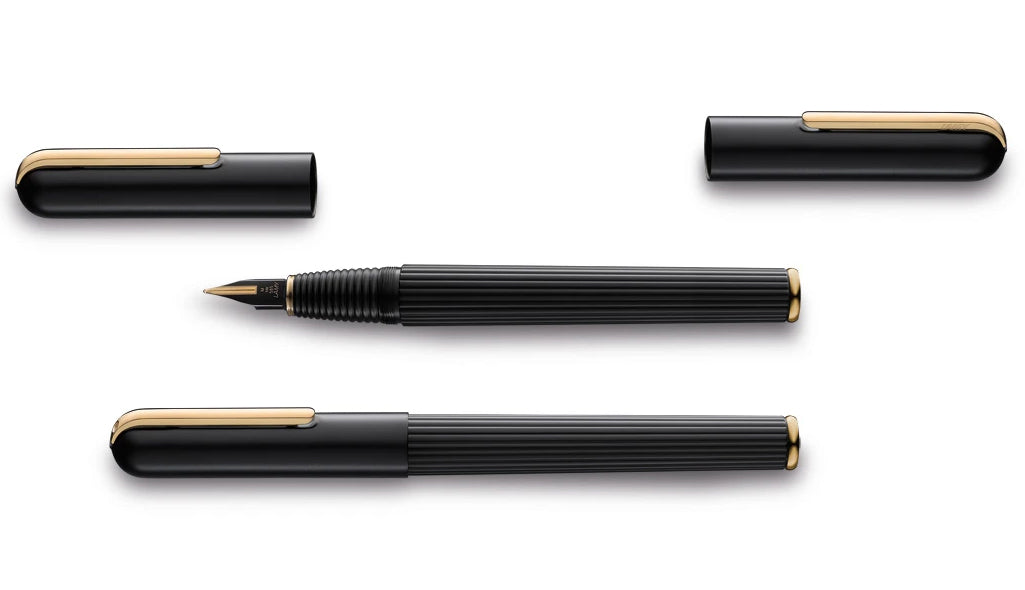 Imporium Matte Black/Gold Fountain Pen