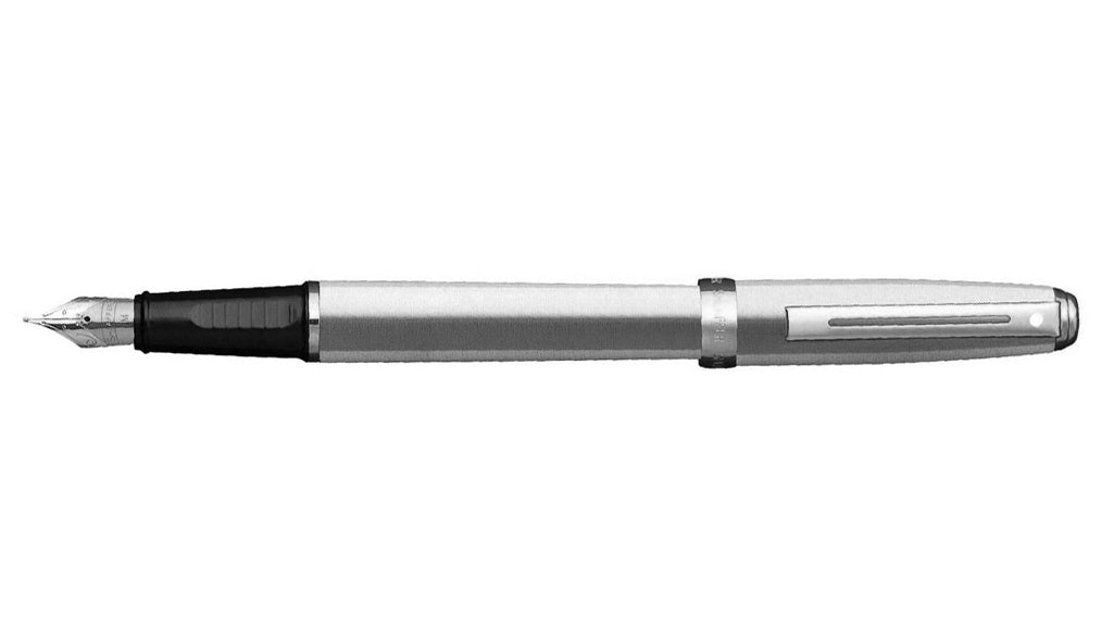 Prelude Steel with Chrome Trim Fountain Pen