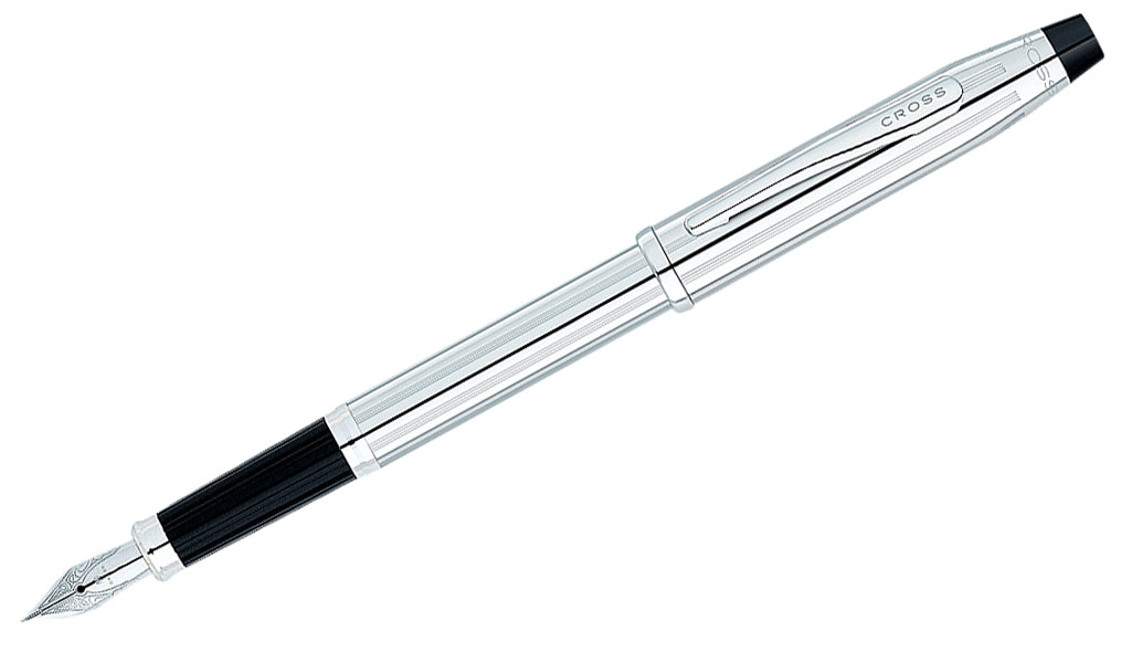 Century II - Lustrous Chrome Fountain Pen