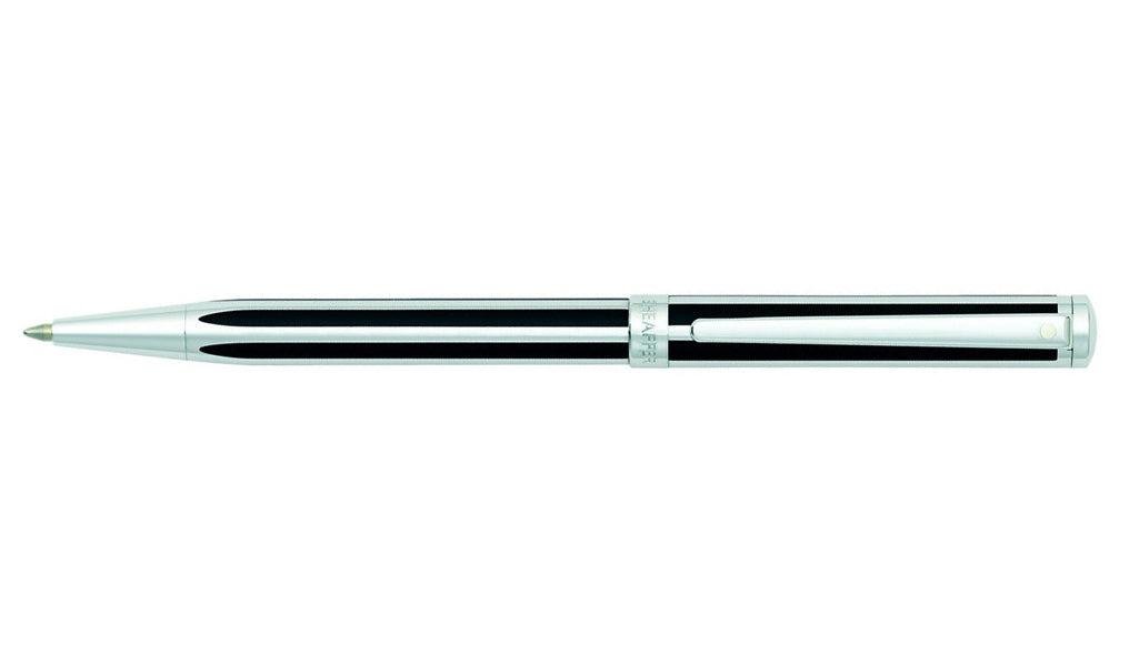 Intensity® Jet Black Striped Ballpoint Pen
