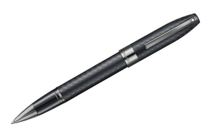 Sheaffer Legacy Chevron Matte Black Rollerball Pen with PVD Gunmetal Trims