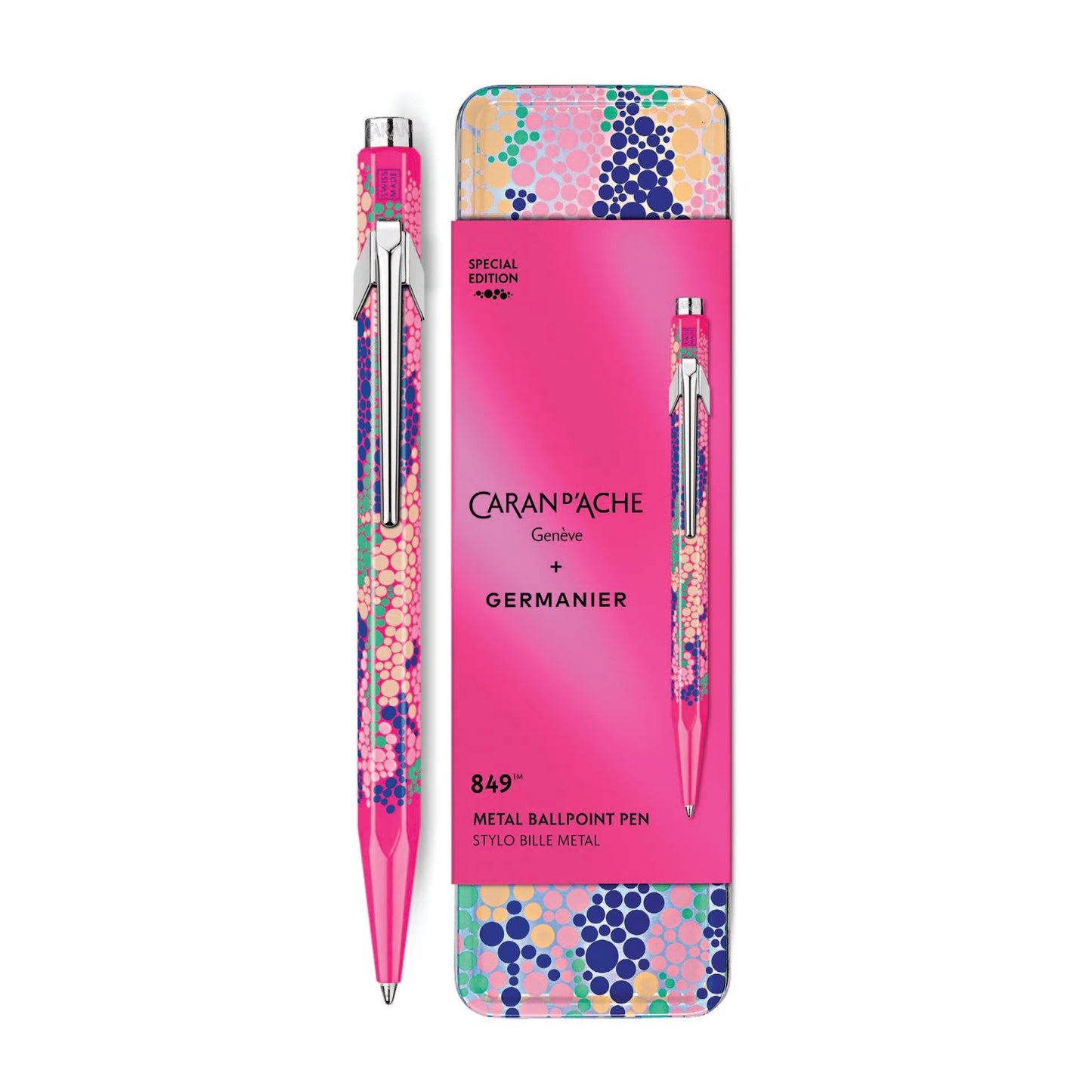 849  Germanier Ballpoint Pen - Pink