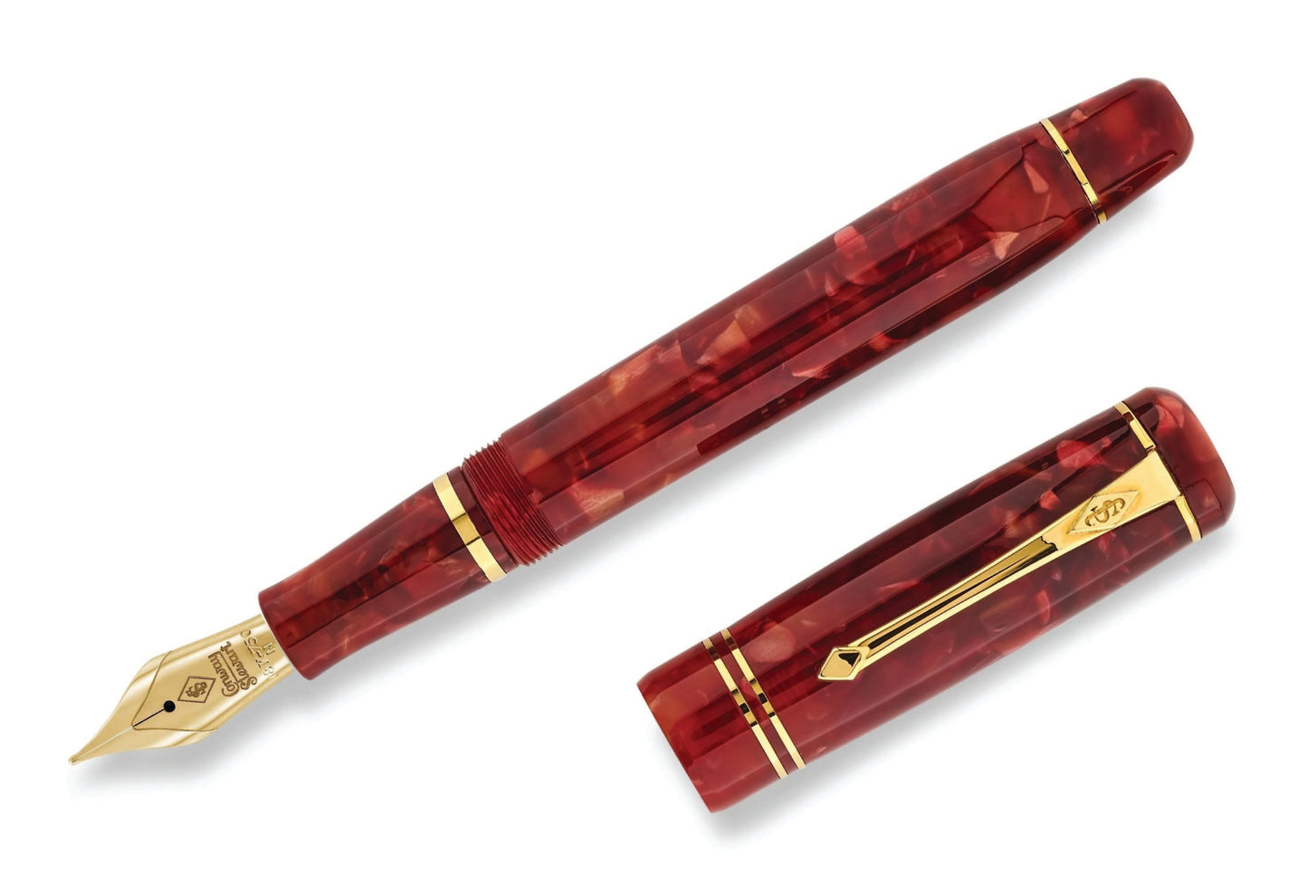 Conway Stewart Winston Cherry Red · Fountain Pen