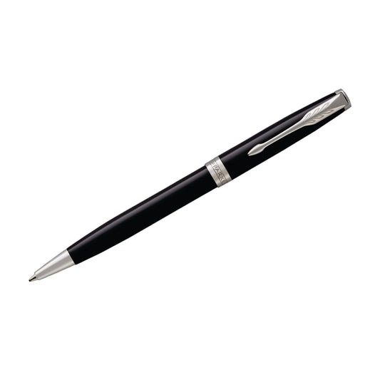 Sonnet - Black Lacquer Chrome Trim Ballpoint Pen
