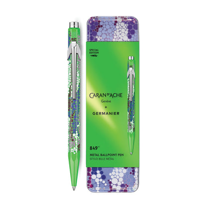 849  Germanier Ballpoint Pen - Green