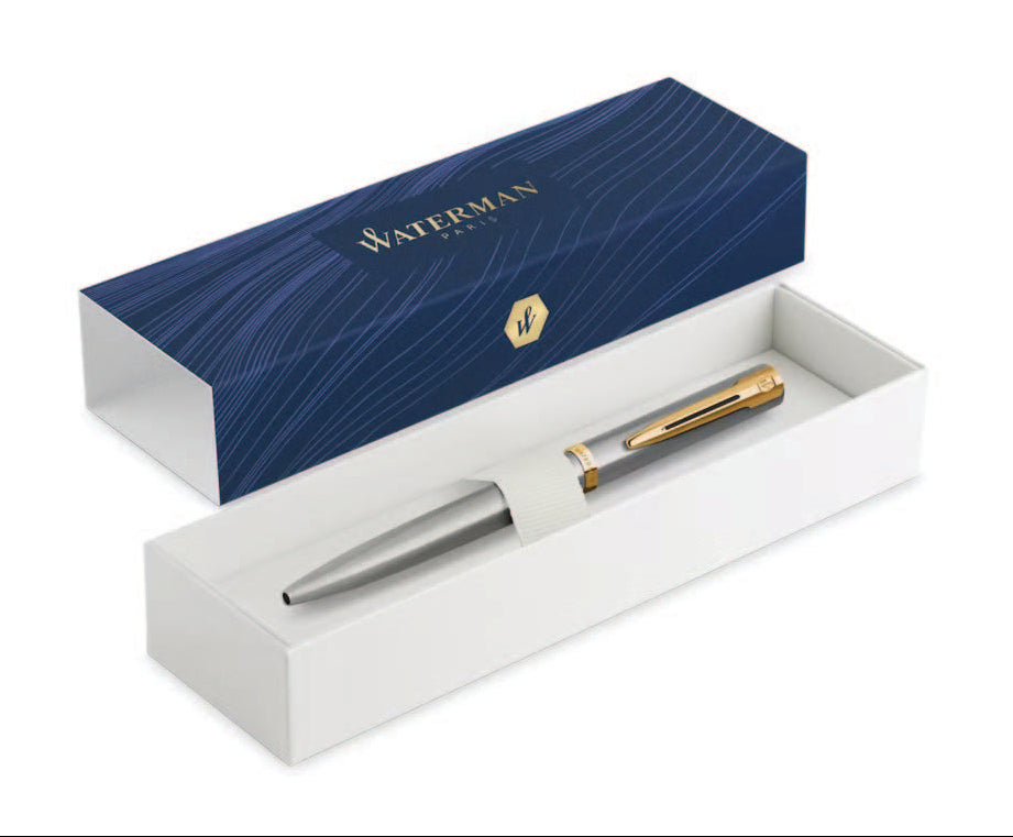 Waterman - Impression - Steel Gold Trim Ballpoint pen