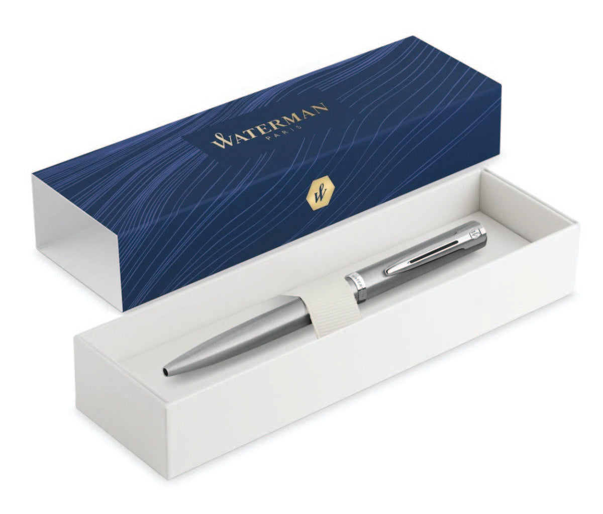 Waterman - Impression - Steel Chrome Trim Ballpoint pen