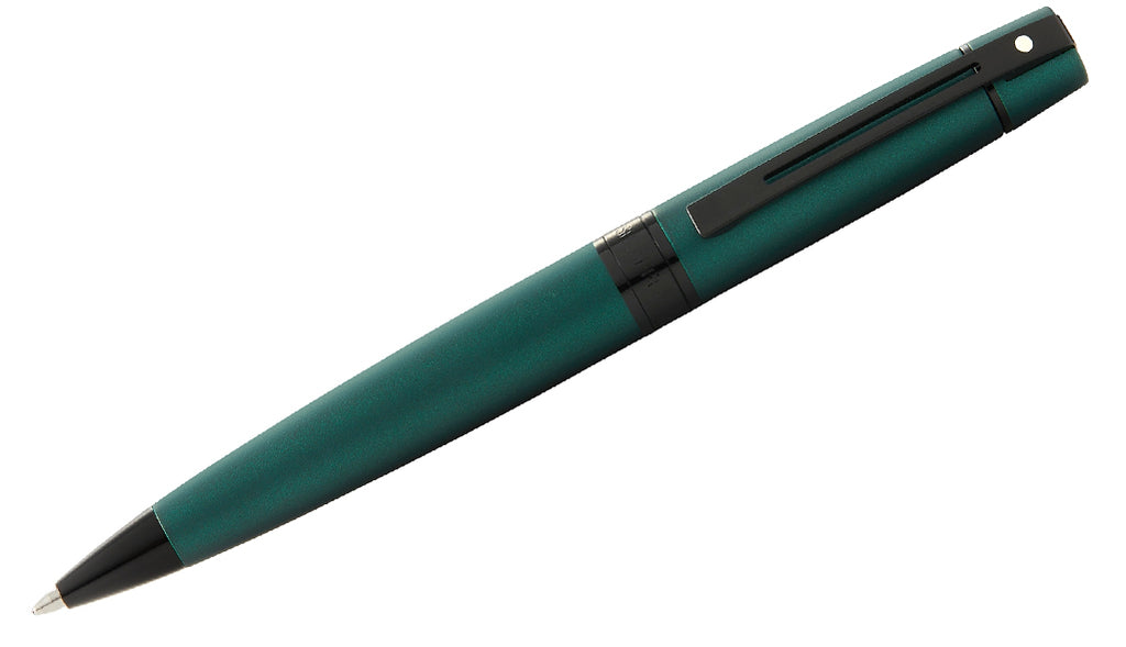 300 Matte Green with Polished Black Trim Ballpoint Pen