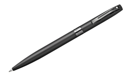 Sheaffer® REMINDER Matte Black Ballpoint Pen with Black PVD Trim