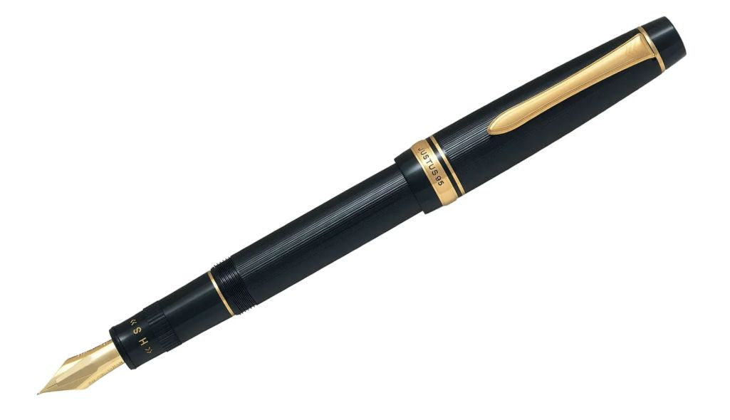 Pilot Justus Stripe Black Fountain pen