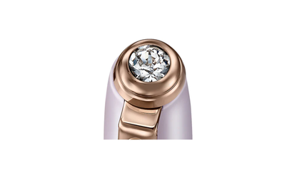 Sheaffer Emily in Paris Prelude Mini Pastel Pink Ballpoint Pen and PVD Rose Gold Trims with Heart Emblem and Swarovski Crystal