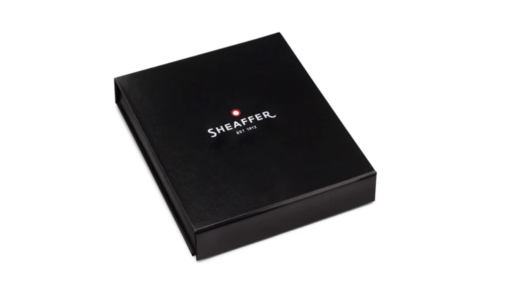 Sheaffer VFM Matte Silver Ballpoint Set w/Notebook