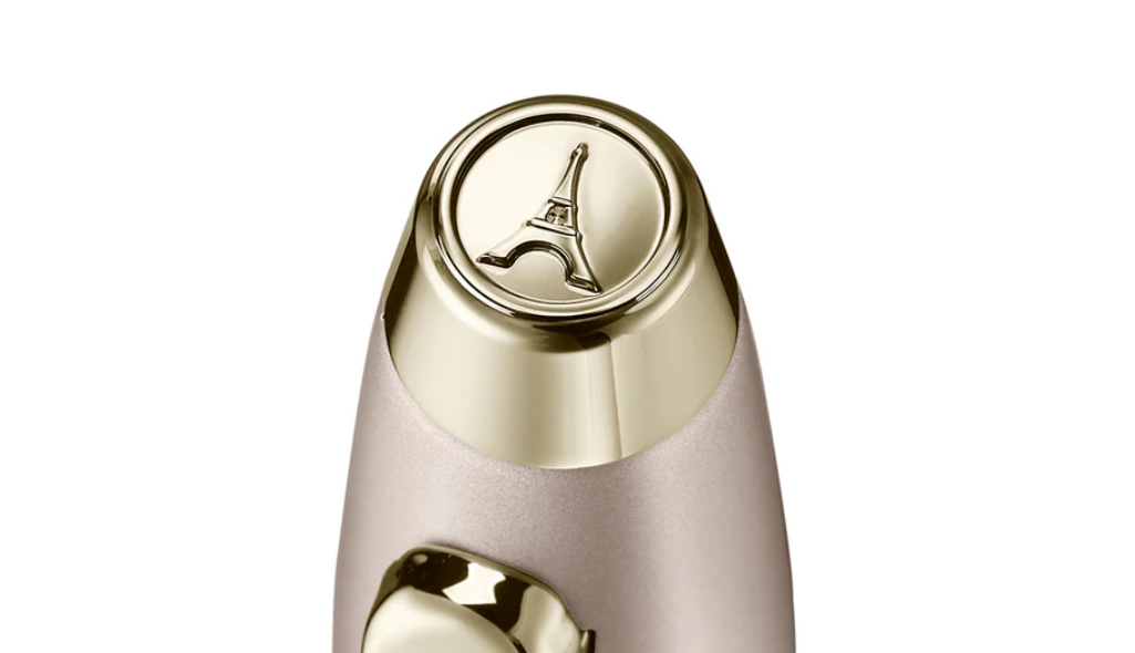 Sheaffer 100 Emily in Paris Champagne Gold Ballpoint Pen with Champagne Gold Trims and Bow-Shaped Clip Emblem