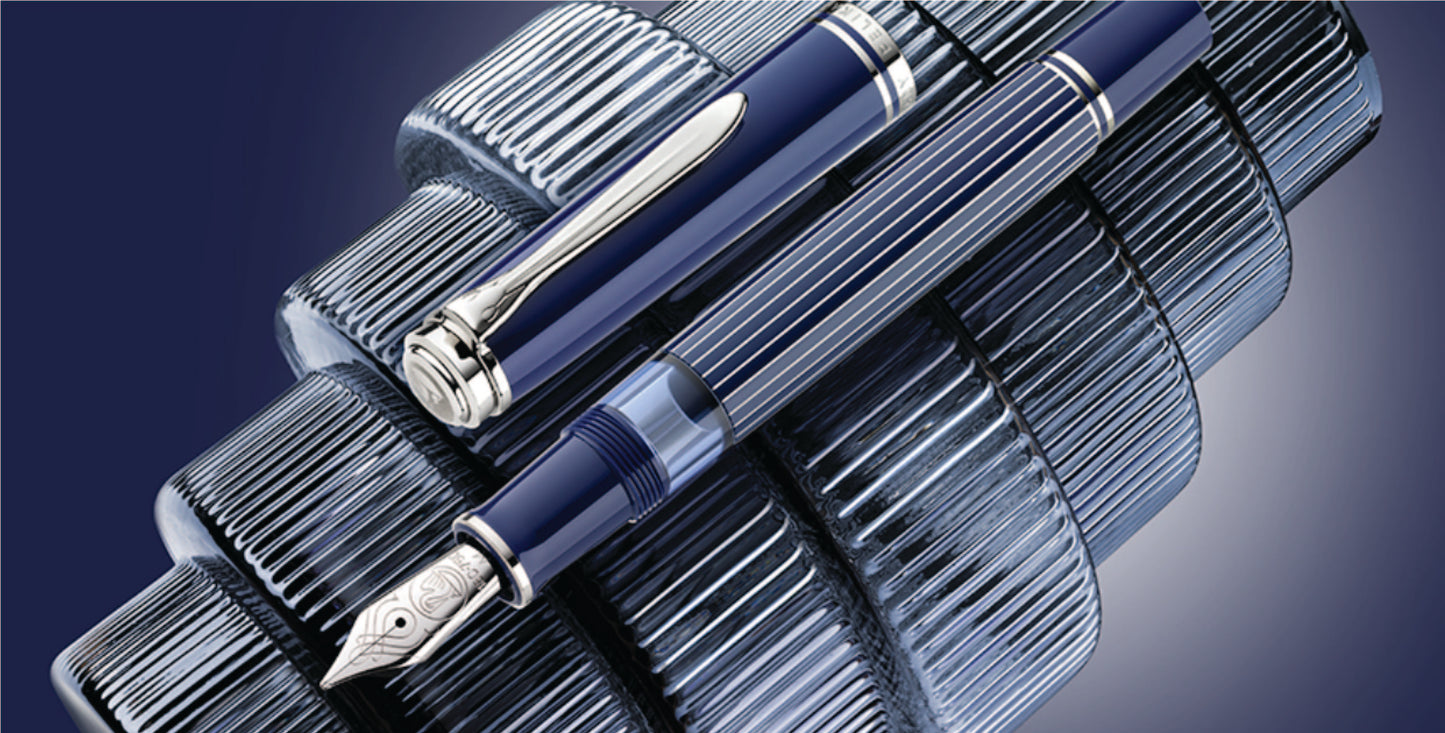 Souverän® M815 Blue Stripe Fountain pen