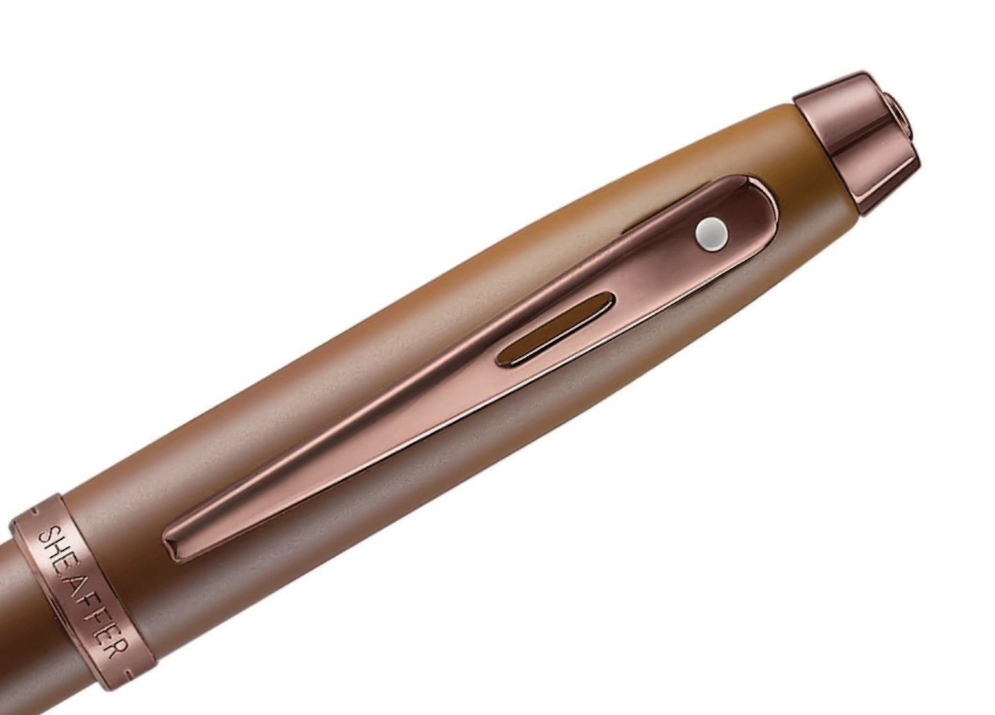 Gift Collection Sheaffer® 100 Coffee Edition Matt Brown Ballpoint Pen with Regal Brown PVD Trims