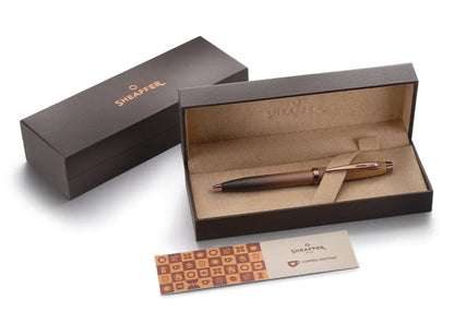 Gift Collection Sheaffer® 100 Coffee Edition Matt Brown Ballpoint Pen with Regal Brown PVD Trims