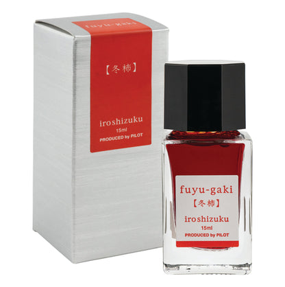 Iroshizuku fuyu-gaki (Orange Red - Winter Persimmon) 15 ml Bottled Ink