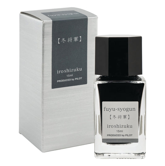 Iroshizuku fuyu-syogun (Cool Gray - Rigor of Winter) 15 ml Bottled Ink (Copy)