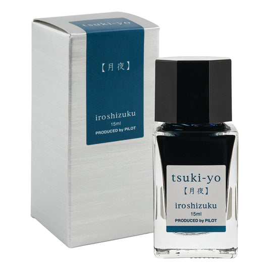 Iroshizuku tsuki-yo (Teal - Moonlight) 15 ml Bottled Ink