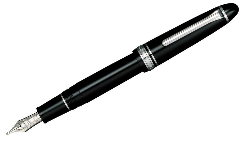 1911 Series Large Black Rhodium Trim Fountain Pen (21K Nib)