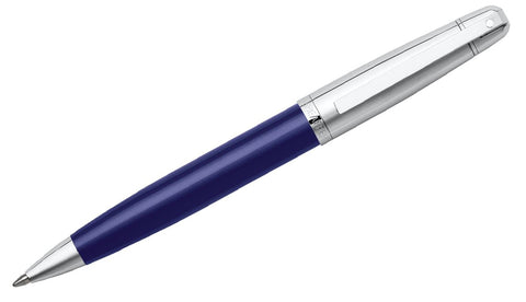 Gift Collection 500 Translucent Blue Chrome Ballpoint Pen