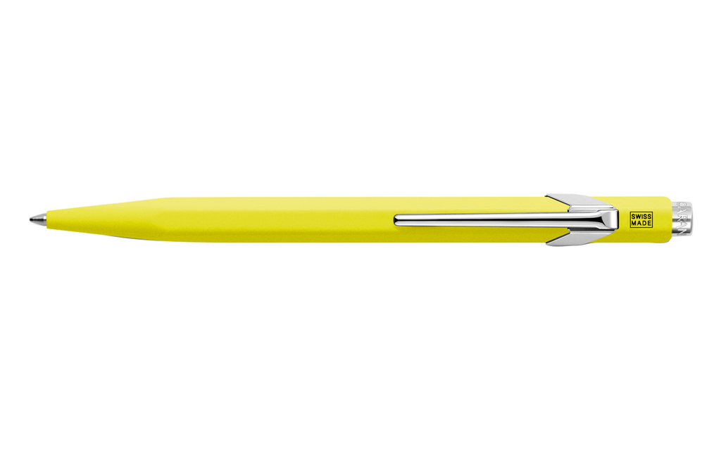 849 Fluorescent Yellow Ballpoint Pen ( without Box )