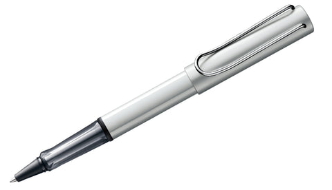 AL-Star White Silver Rollerball Pen