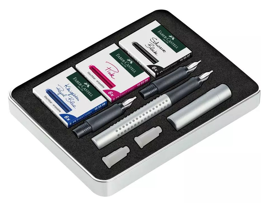 Grip 2011 Calligraphy, Gift Set, Silver