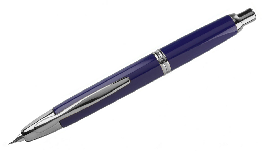 Capless Blue Lacquer CT Fountain Pen Pens Corner