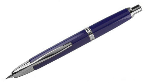 Capless Blue Lacquer CT Fountain Pen