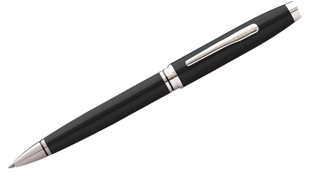 Coventry Black Lacquer CT Ballpoint Pen