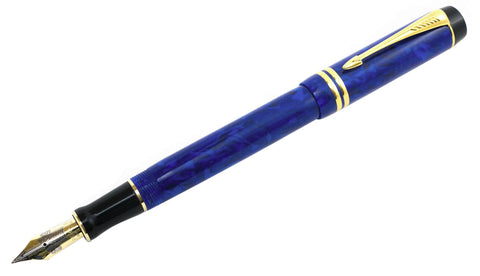 Duofold International Lapis Blue GT Fountain Pen