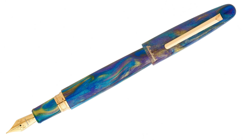 Peacock - Diamond Cast Fountain Pen