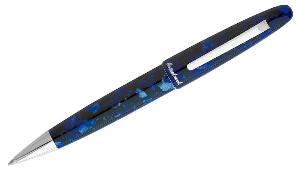 Estie Cobalt Blue Palladium Trim - Ballpoint