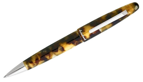 Estie Tortoise Palladium Trim - Ballpoint