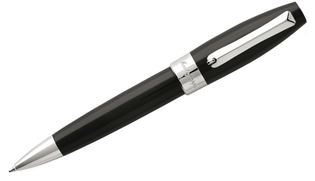 Fortuna Palladium & Black Ballpoint Pen